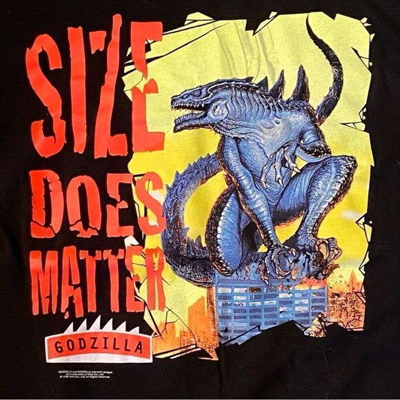 ✨ Vintage Godzilla T-shirt 1998 measures 21” pit to pit. Great condition! - Picture 2 of 6